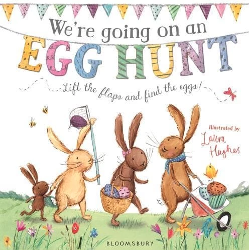 bloomsbury egg hunt book. BrightMinds toys